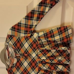 Posh Peanut Bamboo Marqui Long Sleeve Henley Peplum 3-6month Baby Girl One Piece